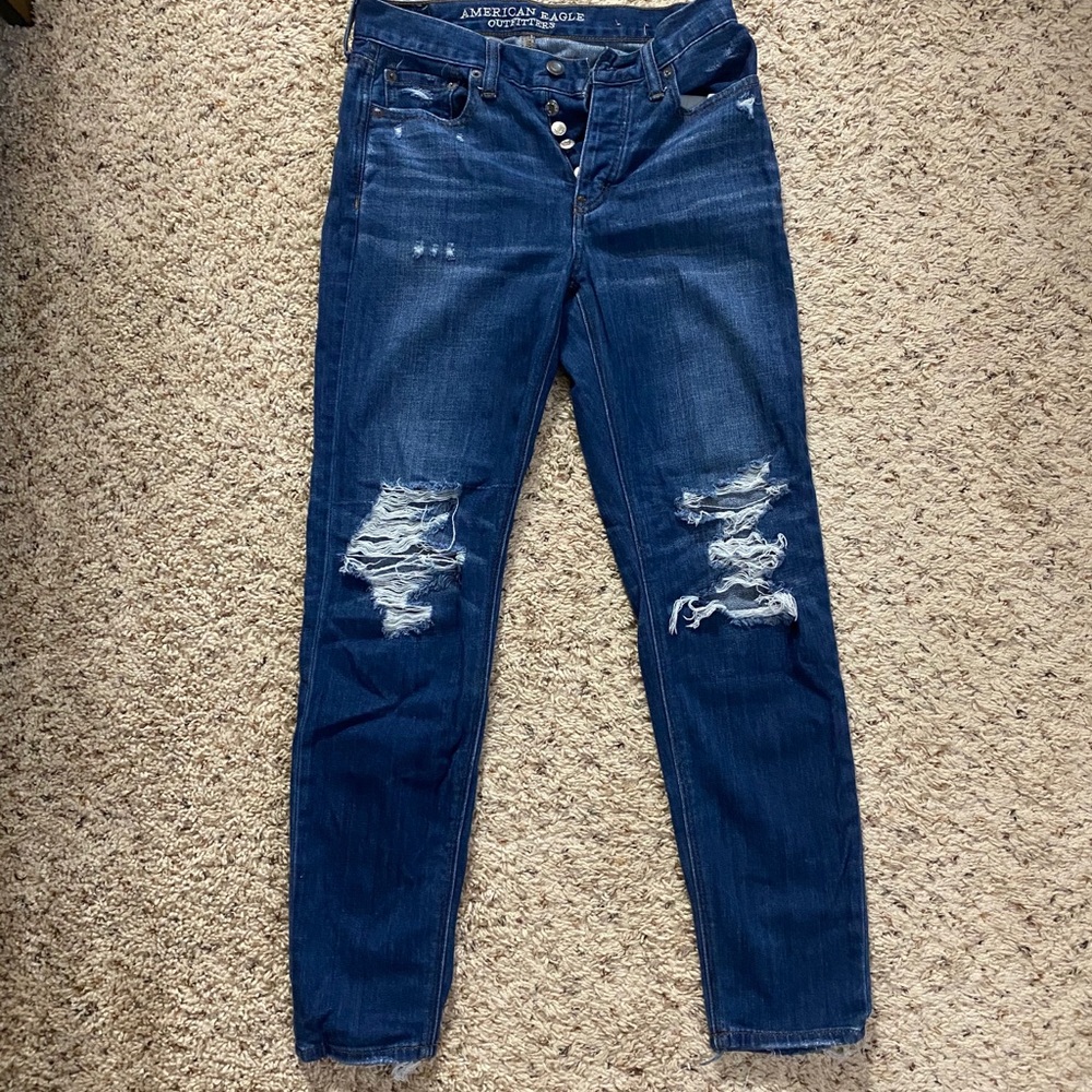 Size 0 Vintage High-rise American Eagle Jeans